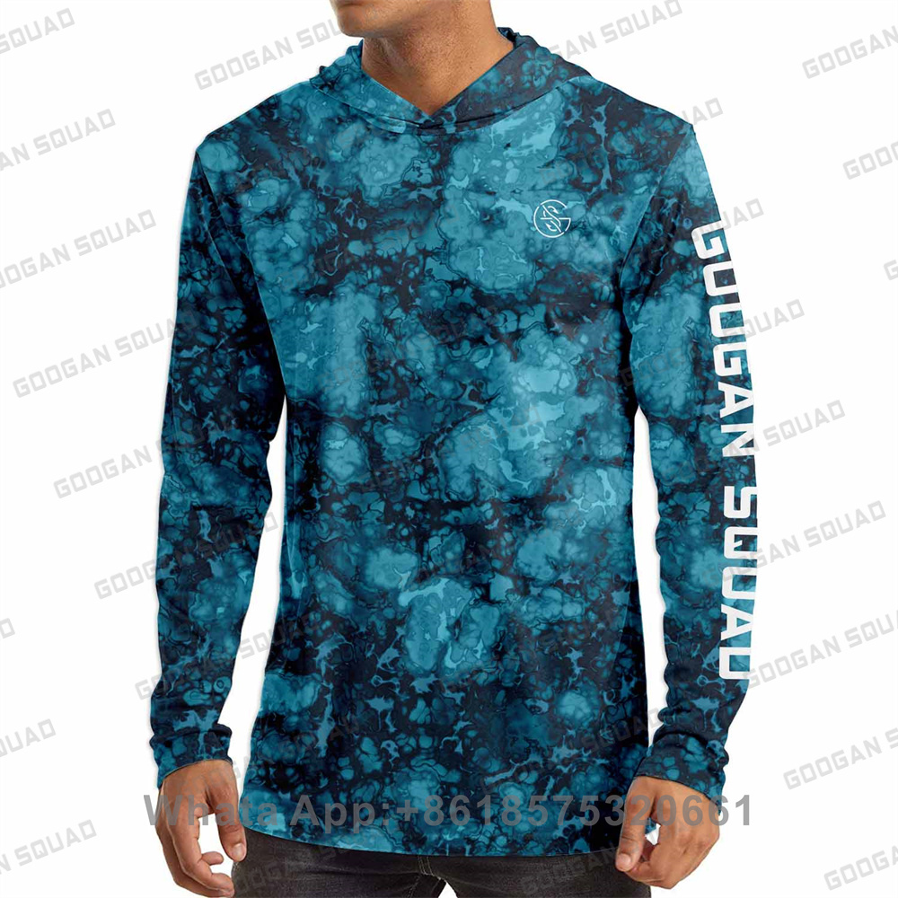 Fishing Shirt Uv Protection - Googan Squad-Sudadera con capucha de manga