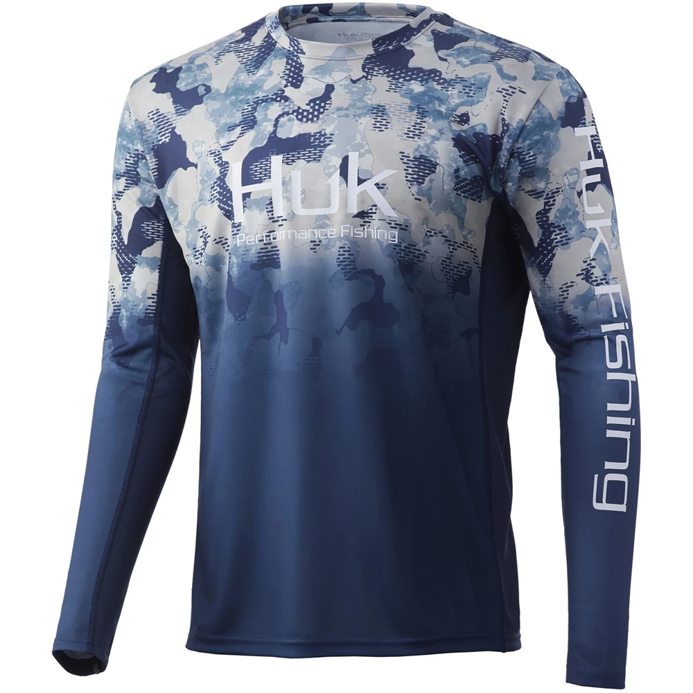 Fishing Shirt Uv Protection - Huk-ropa De Pesca para hombre, camiseta