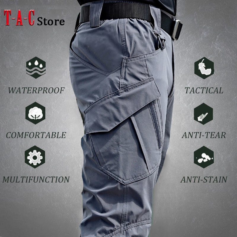 Fishing Pants Waterproof - Pantalones Cargo tácticos para hombre, pantalones