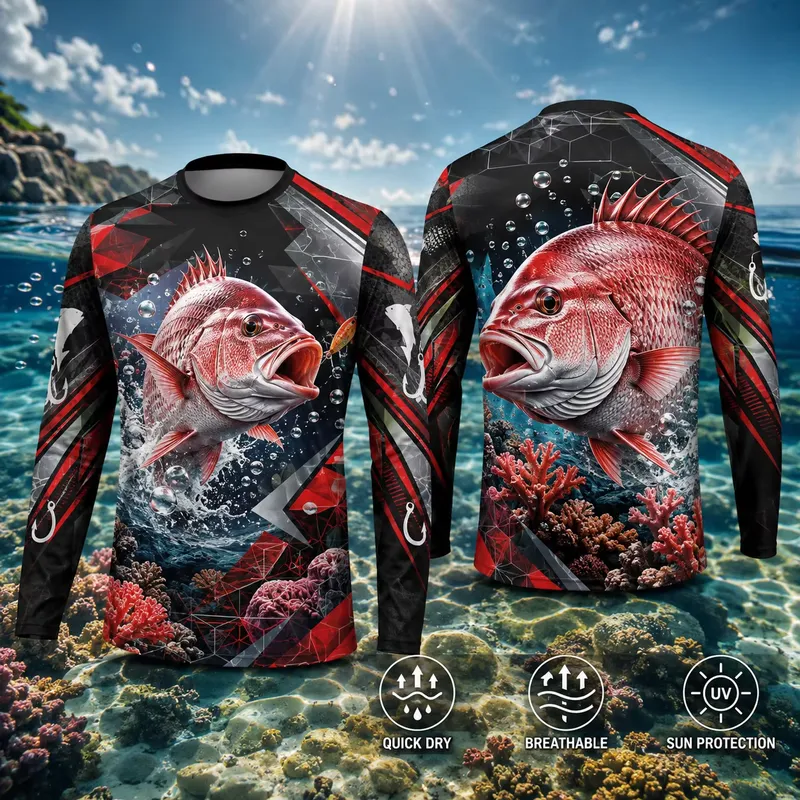Camisa de pesca de manga larga - Fishing Shirt Uv Protection reseña y precio
