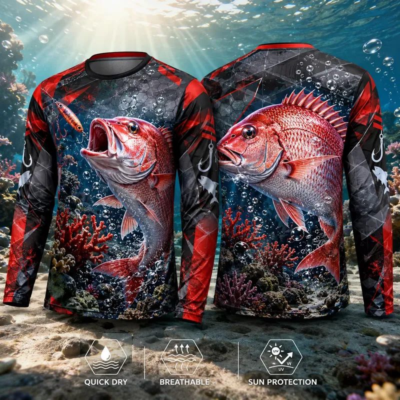 Camisa de pesca de manga larga - Fishing Shirt Uv Protection reseña y precio