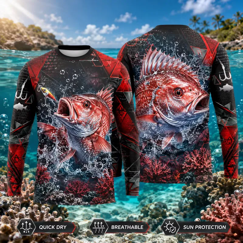 Camisa de pesca de manga larga - Fishing Shirt Uv Protection reseña y precio