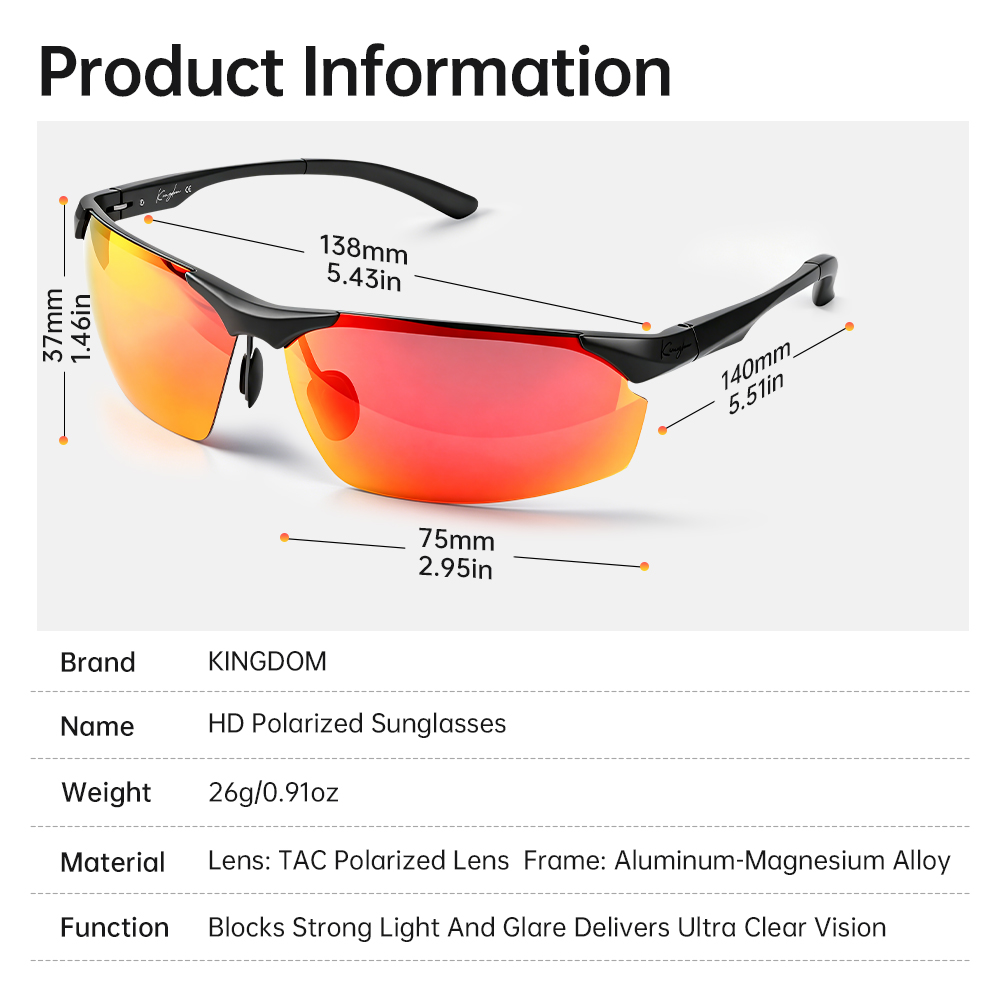 Gafas de Sol Polarizadas Color - Fishing Sunglasses Polarized reseña y precio