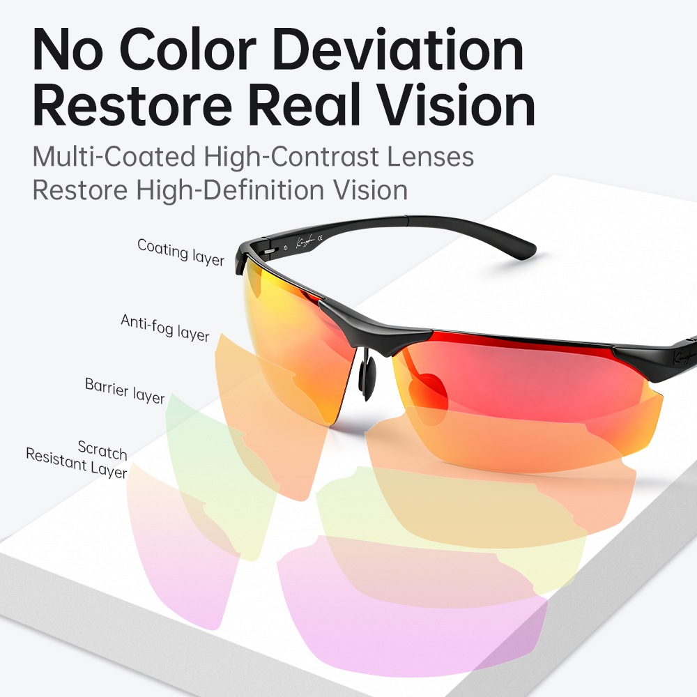 Gafas de Sol Polarizadas Color - Fishing Sunglasses Polarized reseña y precio