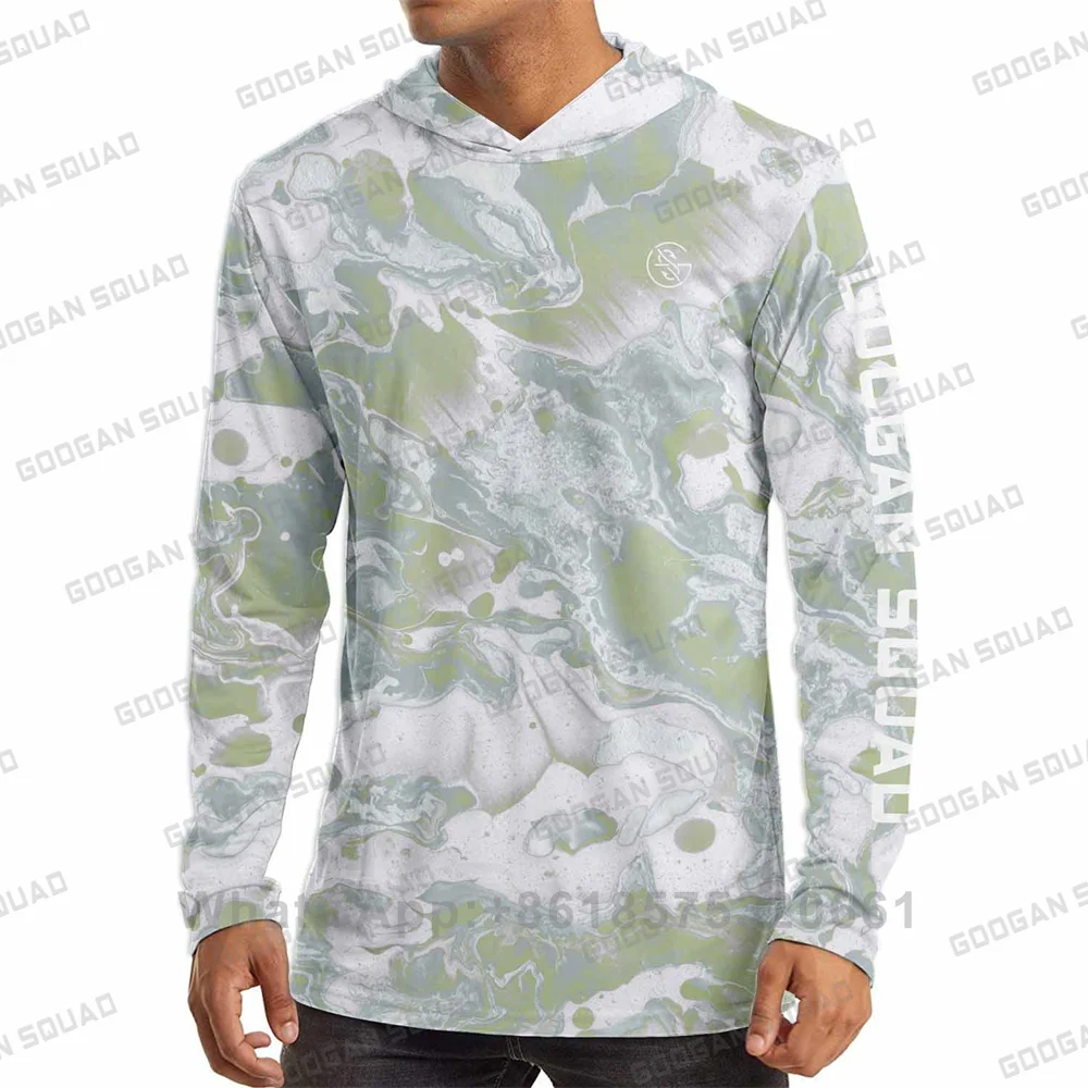 GOOGAN SQUAD Camisetas con Cap - Fishing Shirt Uv Protection reseña y precio