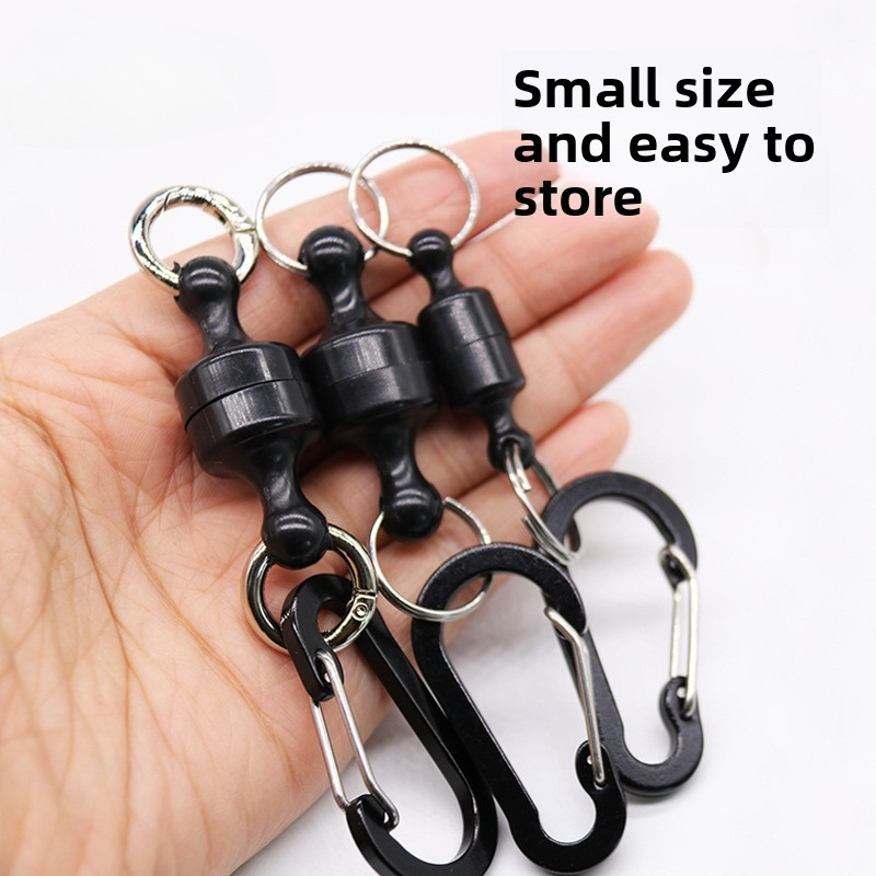 Clip de hebilla magnética negr - Fishing Gloves reseña y precio