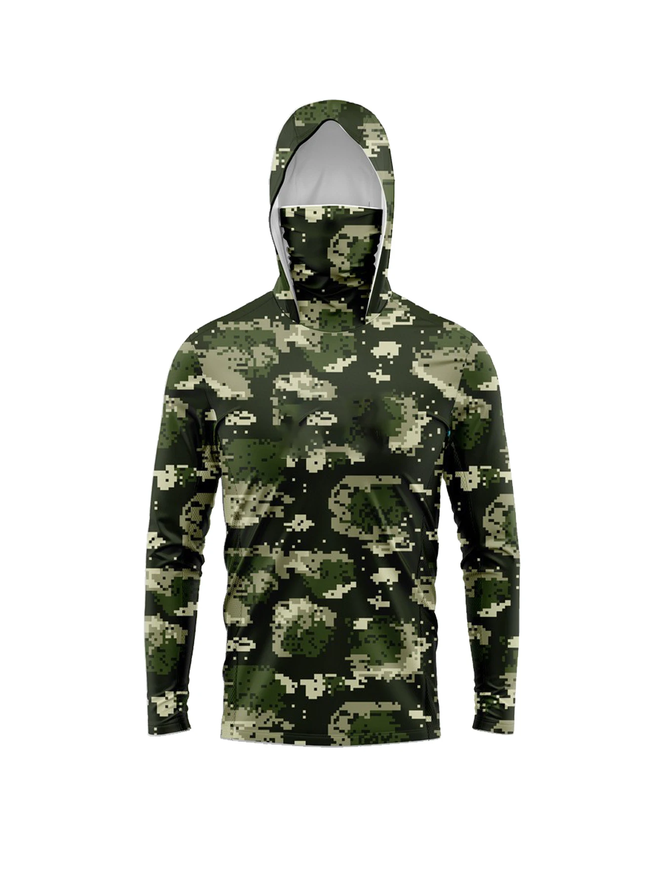 Camisa de manga larga con capu - Fishing Mask Sun Protection reseña y precio