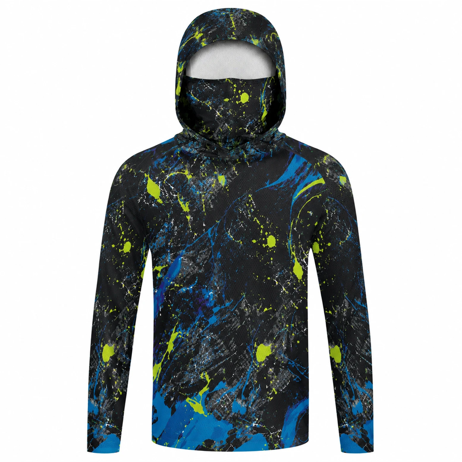 Camisa de pesca con capucha pa - Fishing Mask Sun Protection reseña y precio