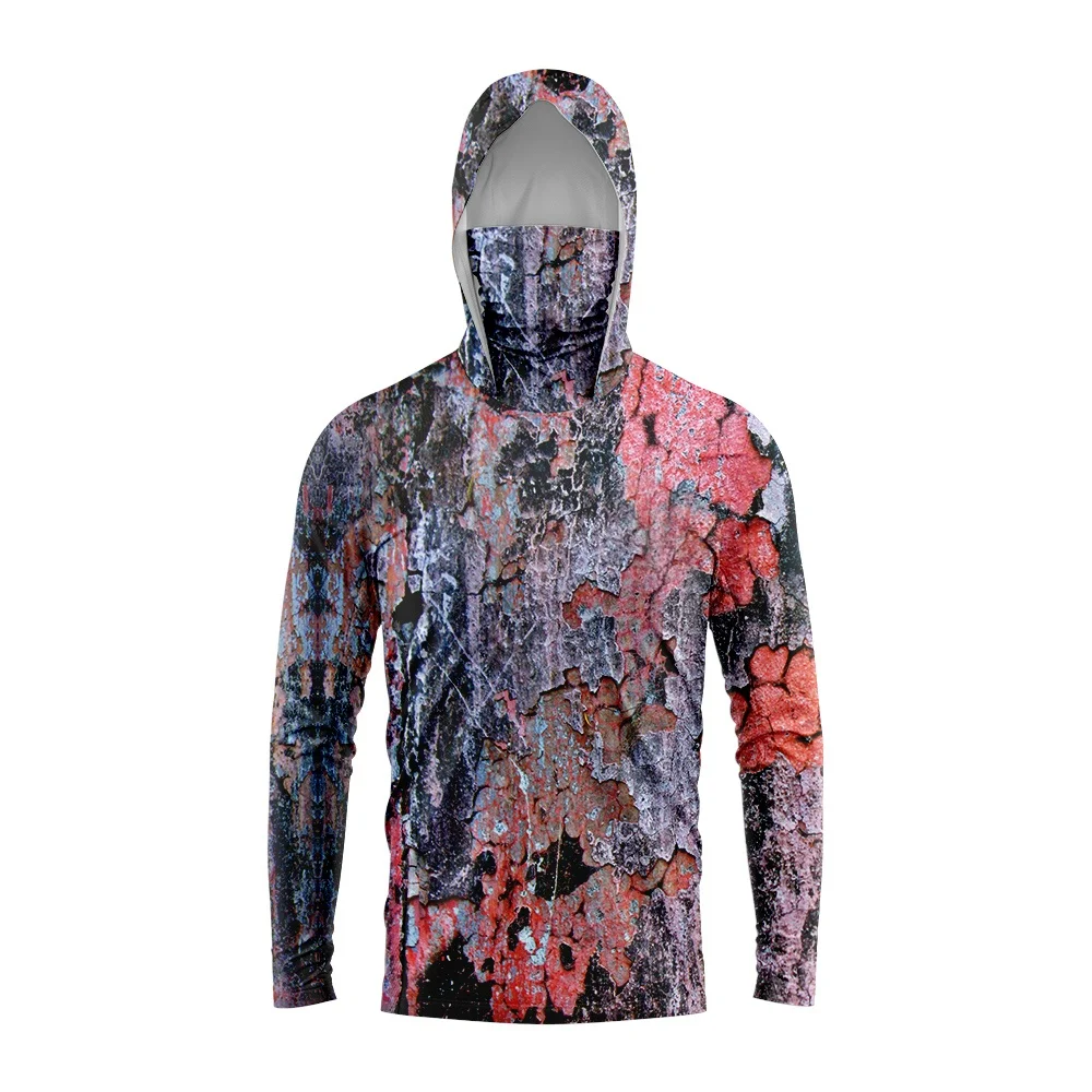 Camisa de pesca 3D con estampa - Fishing Mask Sun Protection reseña y precio