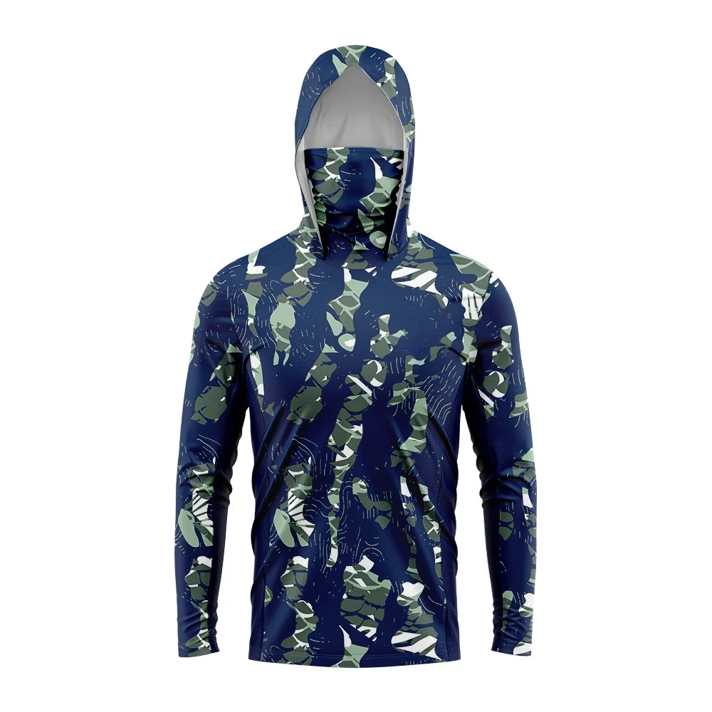 Camisa de pesca 3D con estampa - Fishing Mask Sun Protection reseña y precio