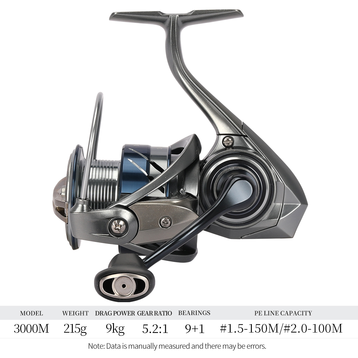 TSURINOYA Finesse MERLIN 1000  - Kastking Reel Zephyr reseña y precio