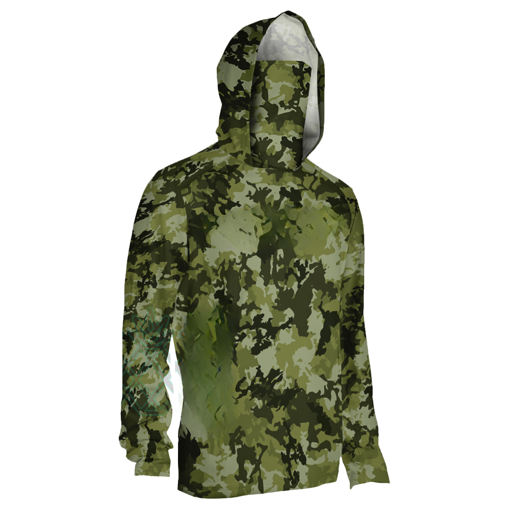 Sudadera con capucha de camufl - Fishing Mask Sun Protection reseña y precio